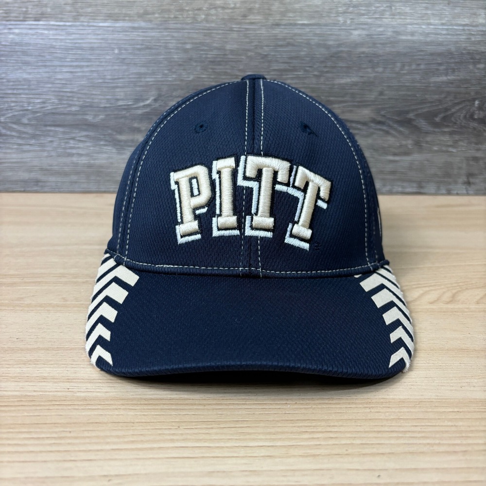 Pitt Panthers Hat Cap Fitted Blue One Size Flex Top of the World Memory Foam Fit
